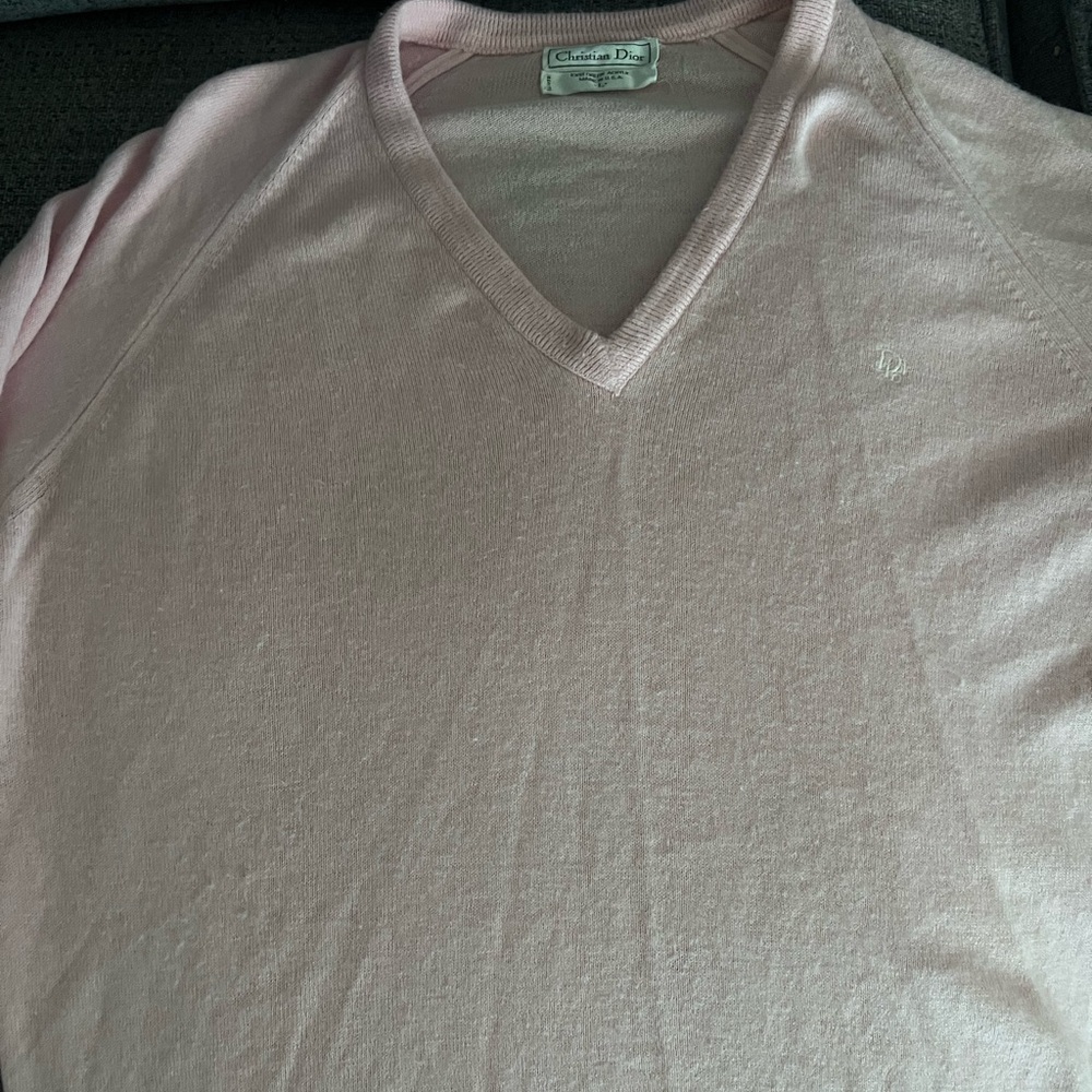 Dior Soft Pink Knitwear
